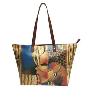 Shades of Color Statement Tote | Composite of a Woman